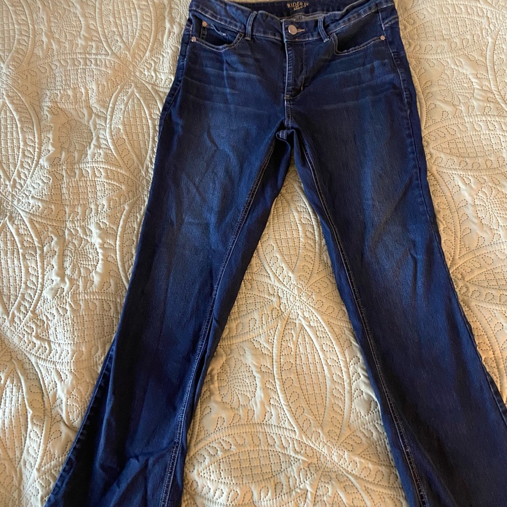 Riders by Lee Blue Women's Jeans Curvy Bootcut